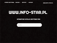 Tablet Screenshot of info-star.pl